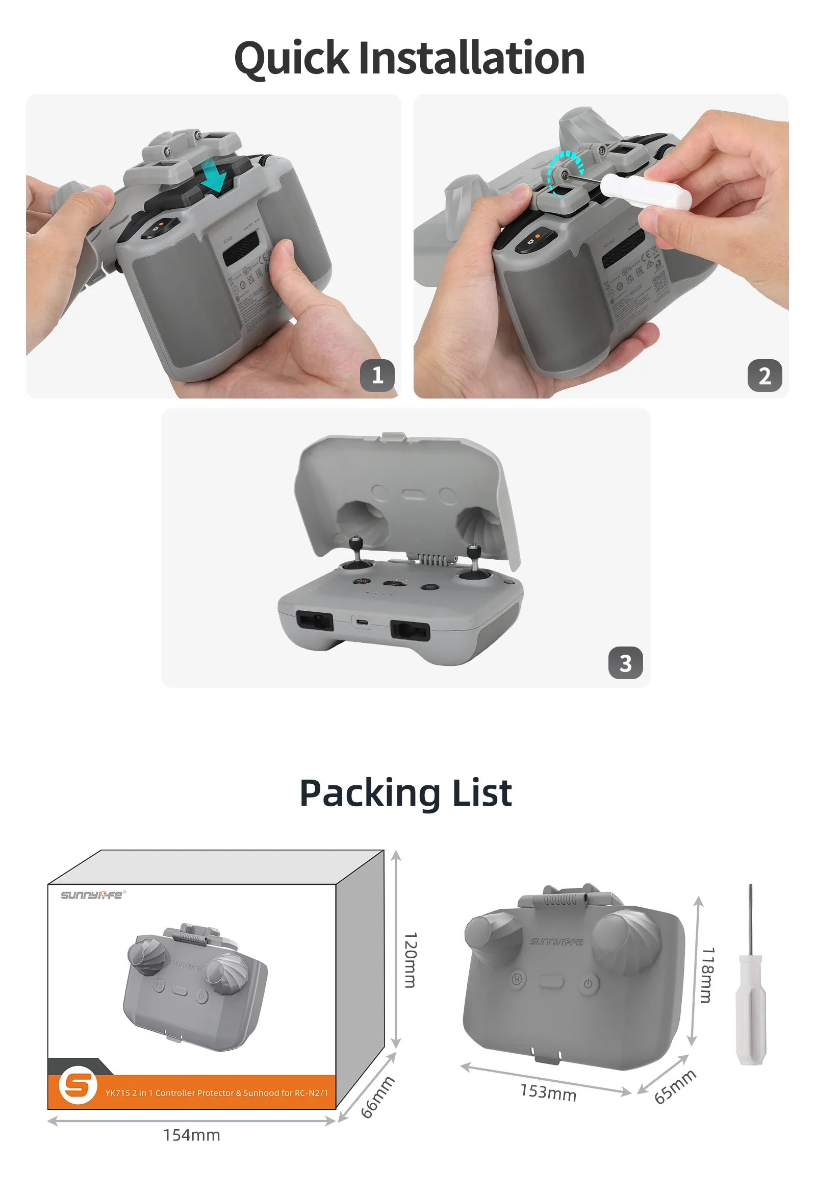 2 in 1 Controller Protector Su - đánh giá và giá Drone Control Stick