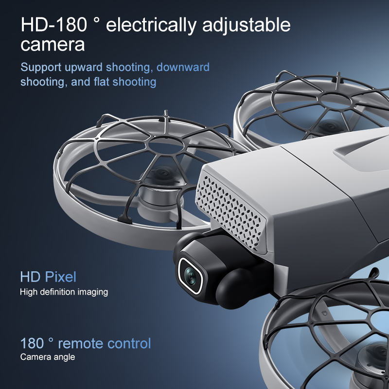 New Mini Foldable Drone G63 Op - đánh giá và giá Drone Backpack