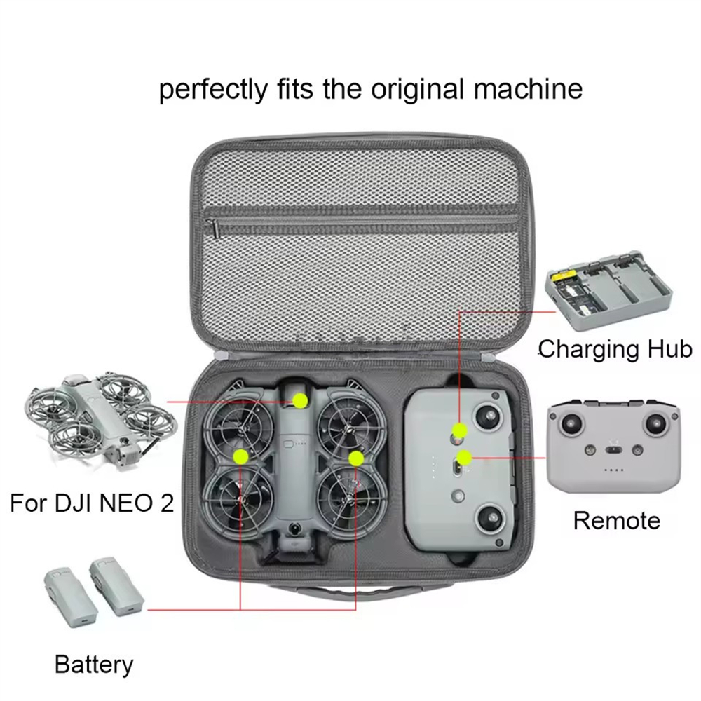 Storage Bag For DJI Neo 2 Mini - đánh giá và giá Drone Carrying Case